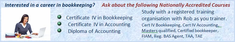 Ask about nationally accredited bookkeeping courses